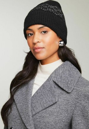 COSY EMBELLISHED  - REGULAR FIT - Čiapka - black gem