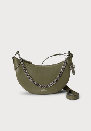POLO ID LEATHER MINI CHAIN BAG - Håndtasker - basil