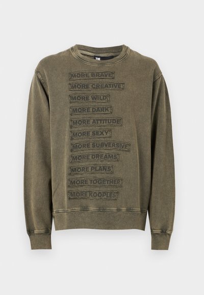 The Kooples Φούτερ - olive night