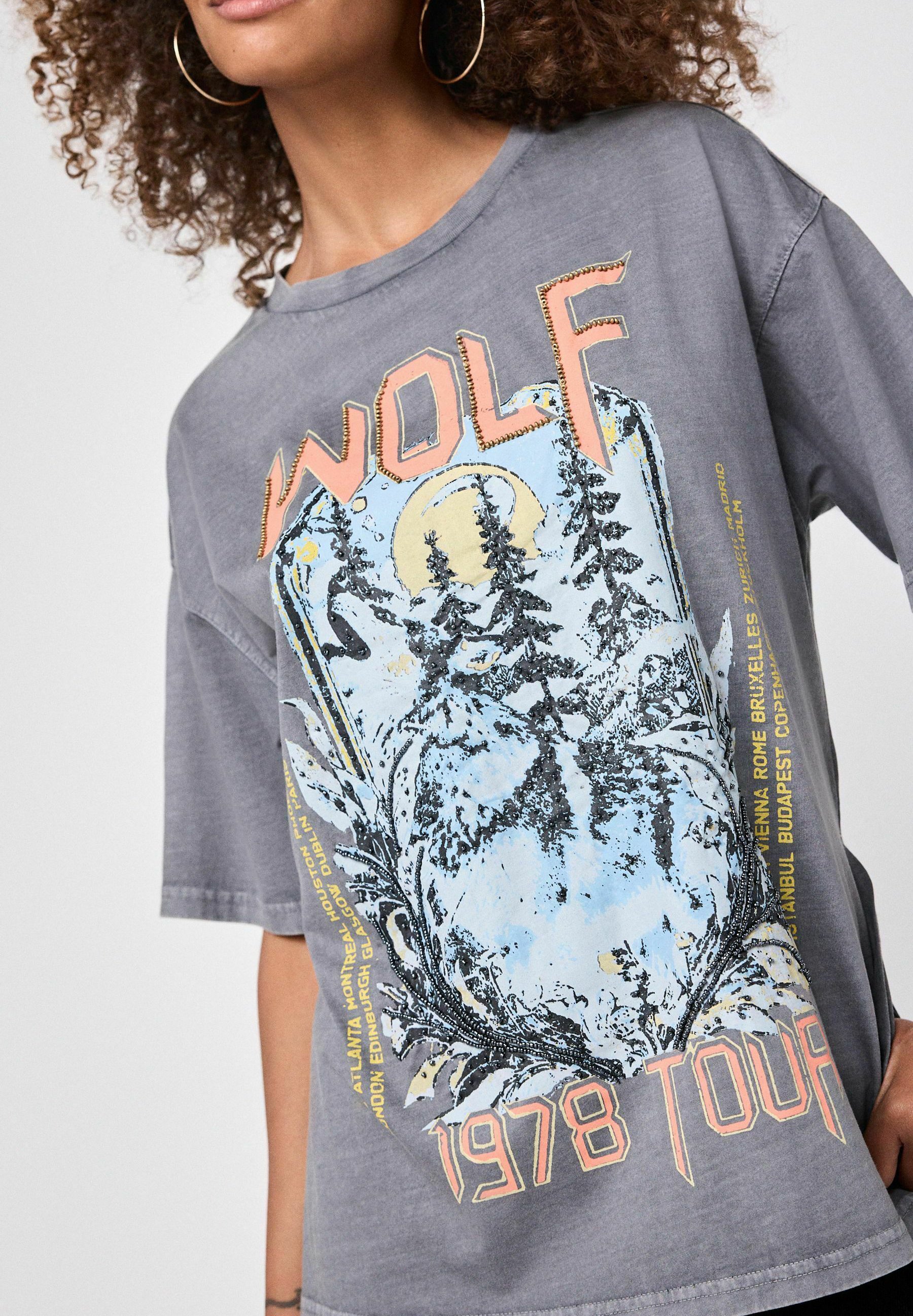 【MIMTHEWARDROBE】 Berlin pigment washed t-shirt/追跡付 GREEN MESSAGE WIDE FITS TEE | Tshirts/CUTSEW | JUZU store