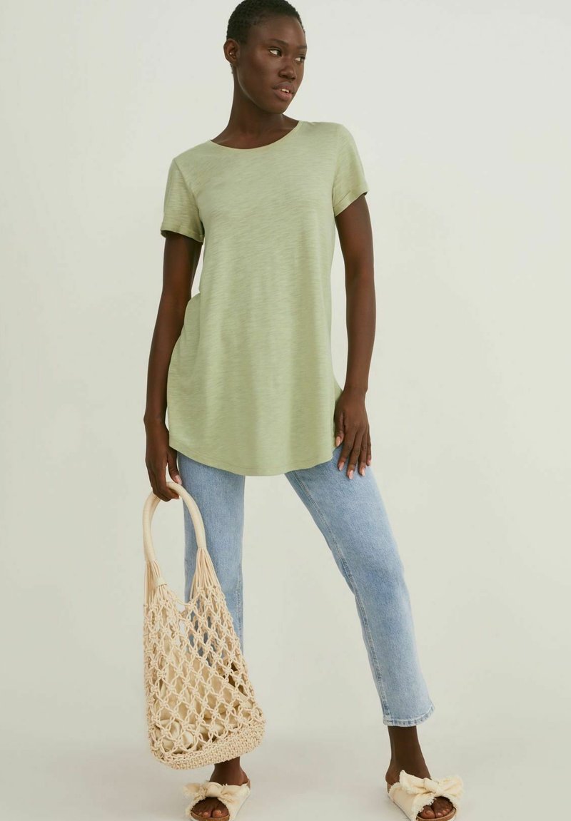 Damen T-Shirts | C&A T-Shirt basic mint green/grün - AC97818 Damen T-Shirts | C&A T-Shirt basic mint green/grün - AC97818