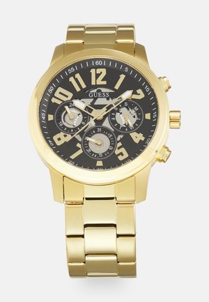 Guess PARKER - Horloge - black sunray/gold-coloured