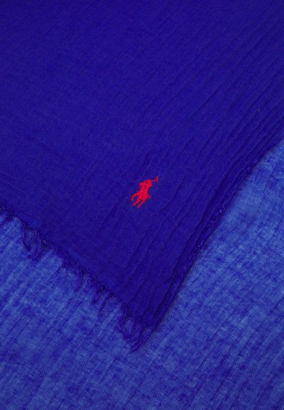 Polo Ralph Lauren FRINGE TRIM SCARF - Šalikas - bright royal