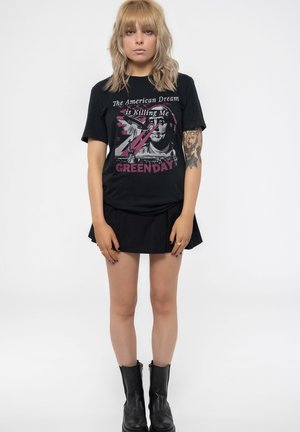 Paradiso Clothing GREEN DAY AMERICAN DREAM UNISEX - Print T-shirt - black