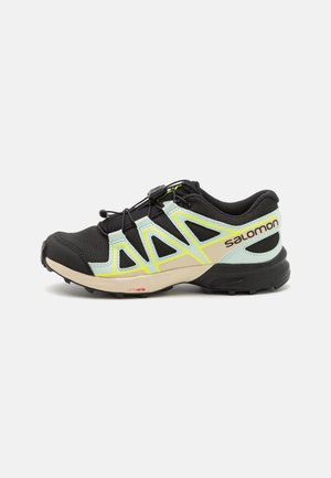 SPEEDCROSS UNISEX - Hiking shoes - black/bleached aqua/bleached sand
