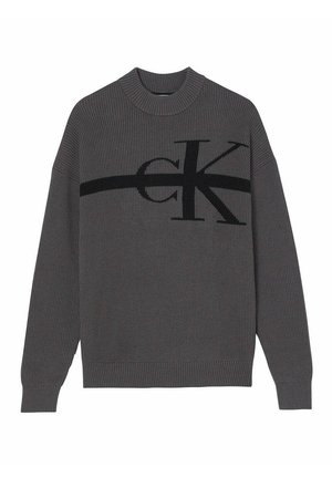 Strickpullover - dark grey