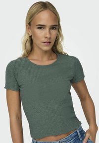 ONLY ONLEMMA - Jednoduché tričko - balsam green