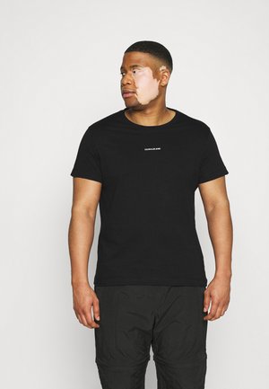 PLUS MICRO BRANDING - T-shirt imprimé - ck black
