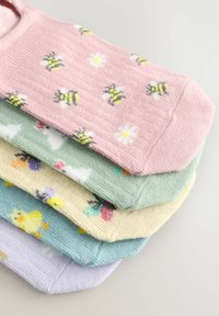 Next INVISIBLE 5 PACK - Ponožky do tenisiek - spring animals