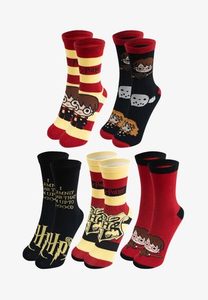 Harry Potter, 5ER PACK HARRY POTTER - Socks - mehrfarbig