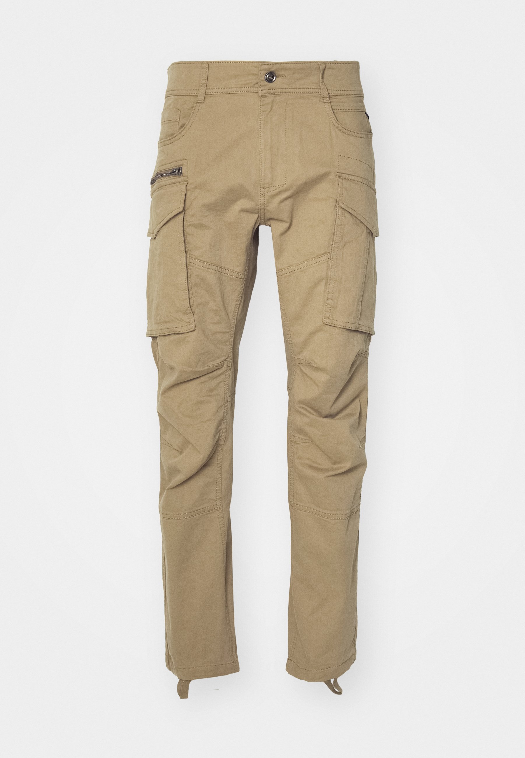 POPPY★GATHER RIBBON CARGO PANTS (KHAKI) Replay JOE PANTS - Cargo trousers - military khaki/khaki - Zalando