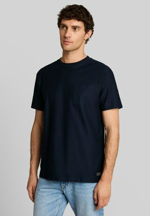 TOM TAILOR DENIM, TOM TAILOR DENIM T-SHIRT T-SHIRT MIT BRUSTTASCHE - T-shirt basic - sky captain blue