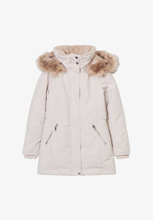 Cache Cache GERADER MIT KAPUZE - Wintermantel - ecru