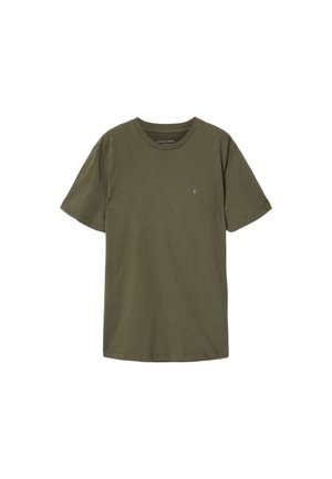 AllSaints, MIXTAPE SHORT SLEEVE CREW - T-shirt basic - green