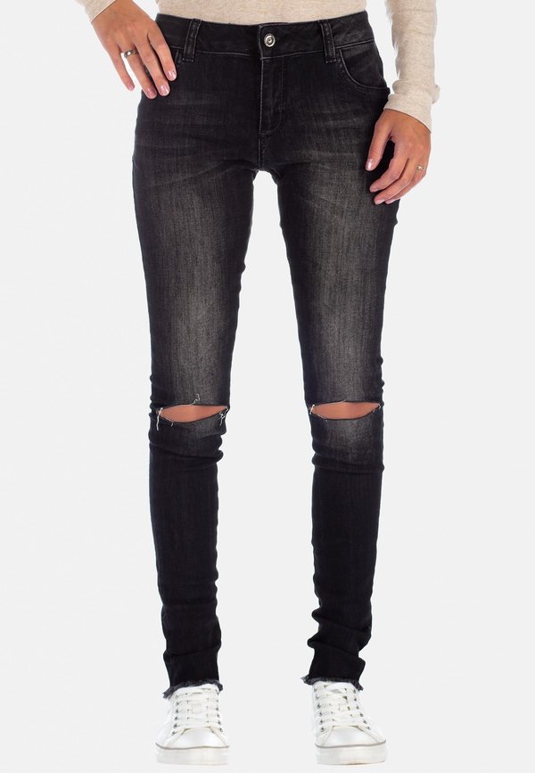 Jeans Slim Fit - schwarz