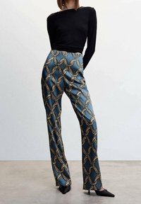 Mango Broek - dark blue