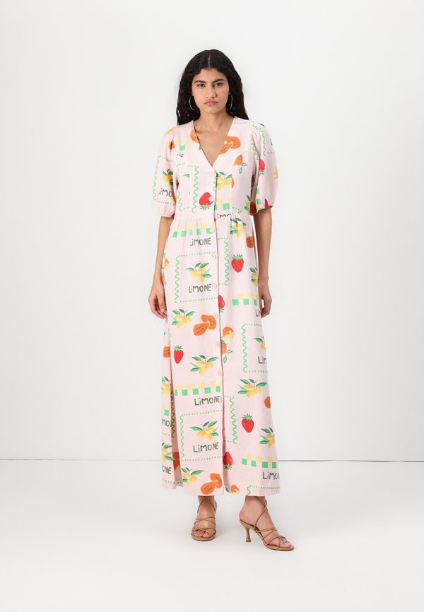 PCLIMONE ANKLE DRESS  - Blusenkleid - ballerina