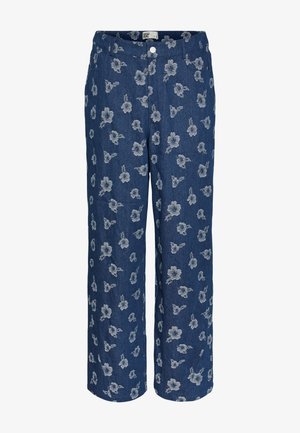 IIQUAL FIFER PANTS UNISEX - Relaxed fit jeans - medium blue denim