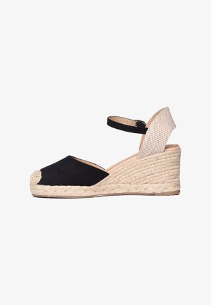 Ciabalù, SANDALI ZEPPA - Espadrillas - nero
