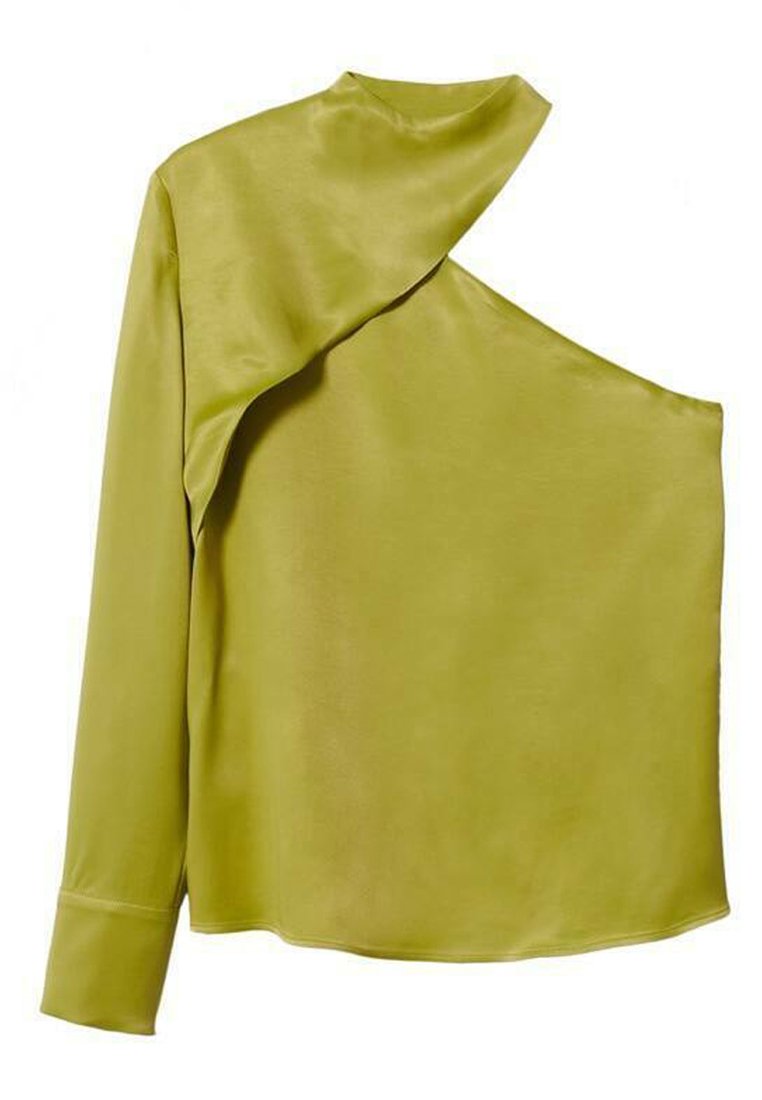 Mango Blusa - green/verde - Zalando.es