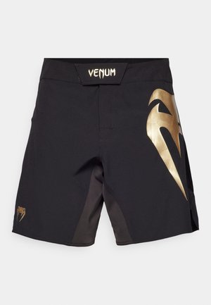 Venum LIGHT FIGHTSHORTS - Športne kratke hlače - black/gold