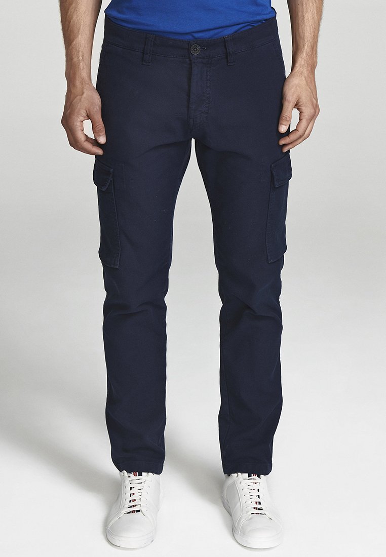 North Sails Cargo trousers - navy blue/dark blue - Zalando.de