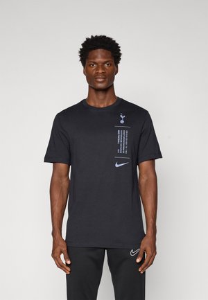 THFC FOOTBALL TEE - Article de supporter d'équipe de club - black