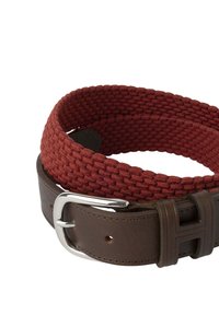 Hackett London PARACHUTE - Flechtgürtel - burnt red