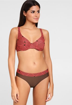 s.Oliver RED LABEL - Bikini - rot/braun