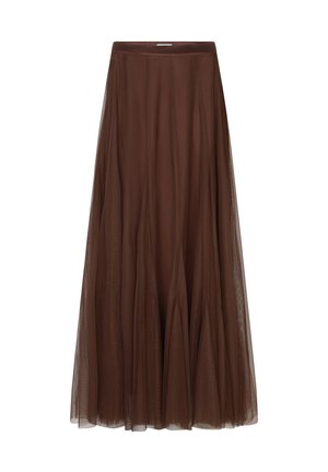 Dante6, DANTE6-TARYN TULLE MAXI SKIRT - Maxirok - brown