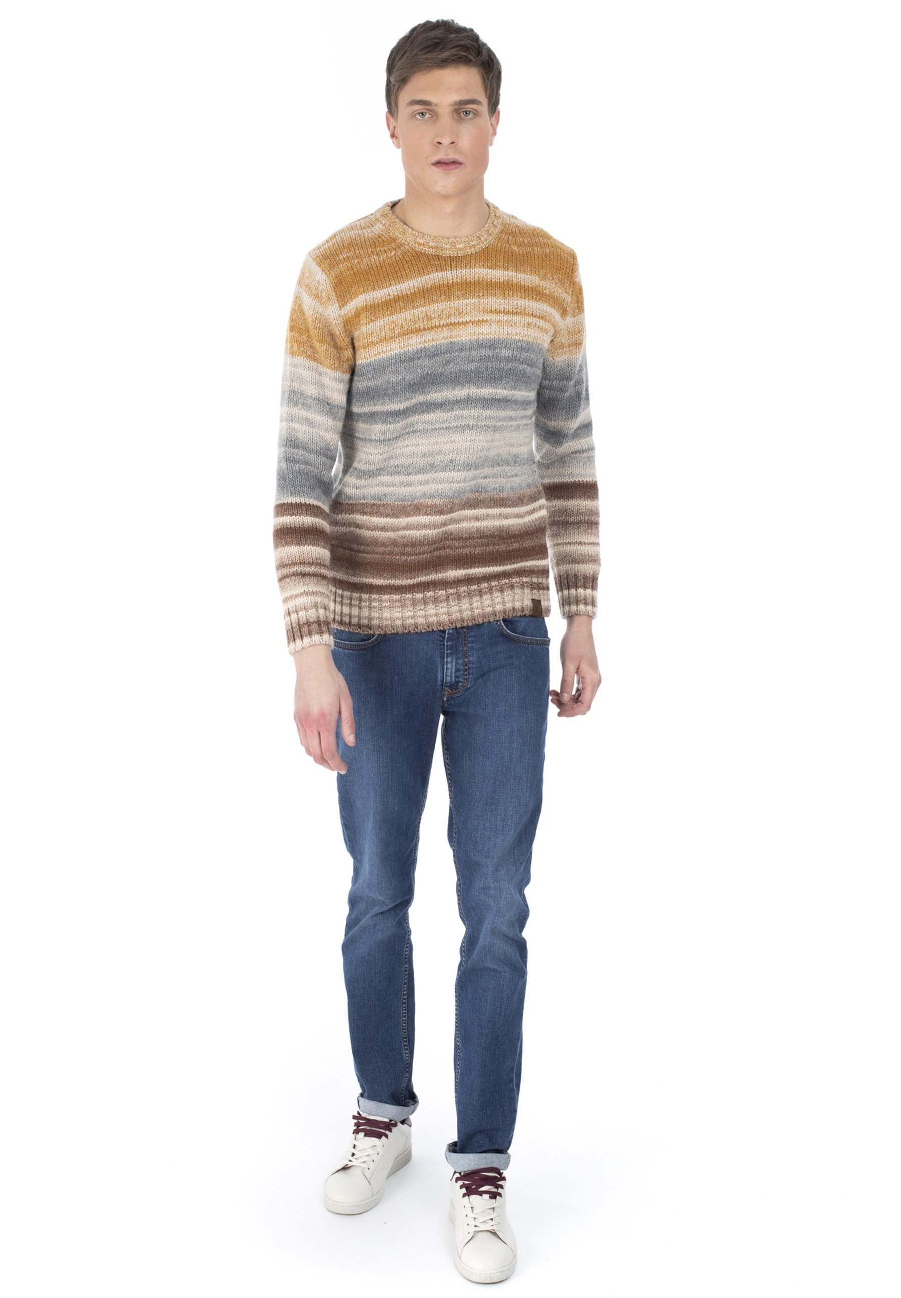 Harmont \u0026 Blaine MAXI PULL RIGHE SFUMATE - Maglione -  multicoloured/multicolore - Zalando.it