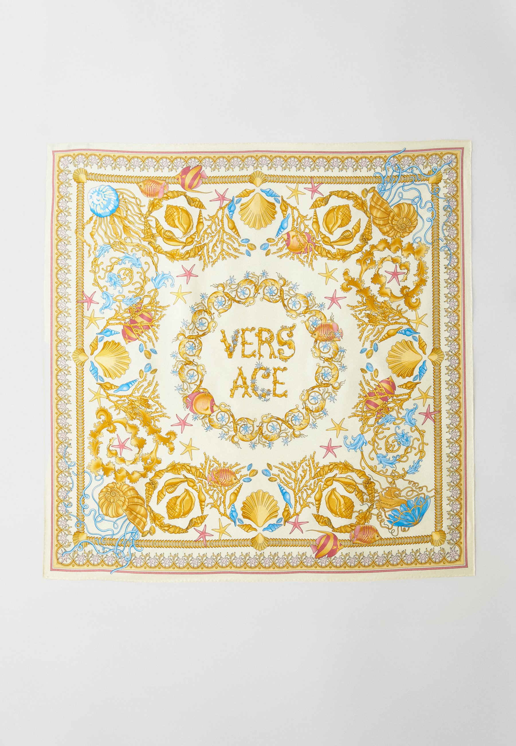 Versace FOULARD UNDERWATER BAROCCO Foulard eggshell/multicolor