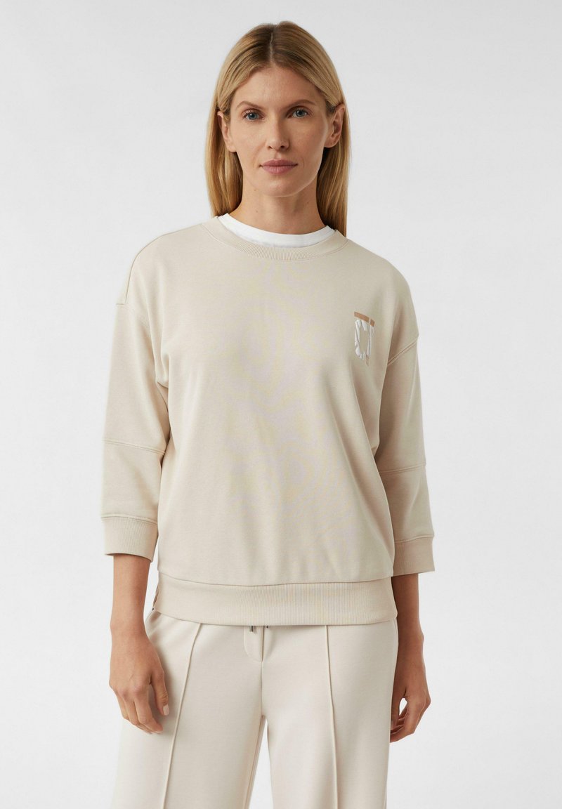 Comma Drawstring Hem Sweatshirt Comma Casual Identity MIT 3/4