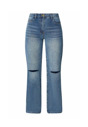 Long Tall Sally, TALL WIDE LEG JEANS - Wide Leg - mid blue