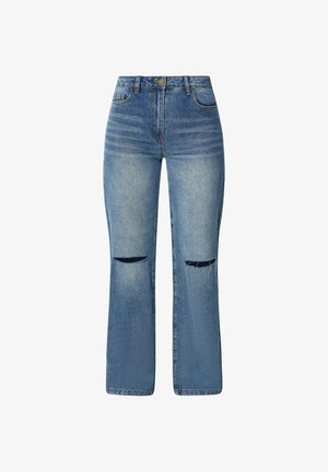 Long Tall Sally, TALL WIDE LEG JEANS - Wide leg - mid blue