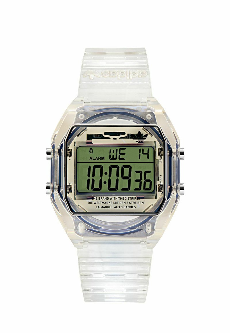 adidas Originals DIGITAL TWO CRYSTAL - Digitaal horloge - white