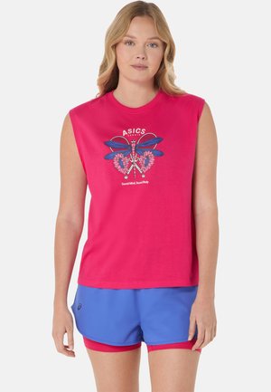 ASICS GAME SEASONAL GRAPHIC - Top - bright rose