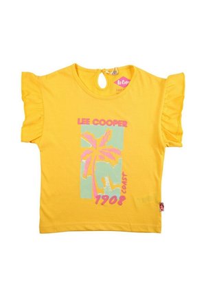 T-shirt imprimé - jaune