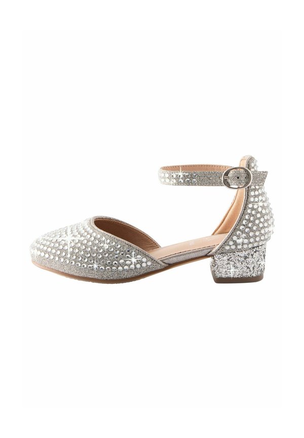 OCCASION STANDARD - Riemchenballerina - silver jewelled