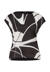 comma T-Shirt print - schwarz