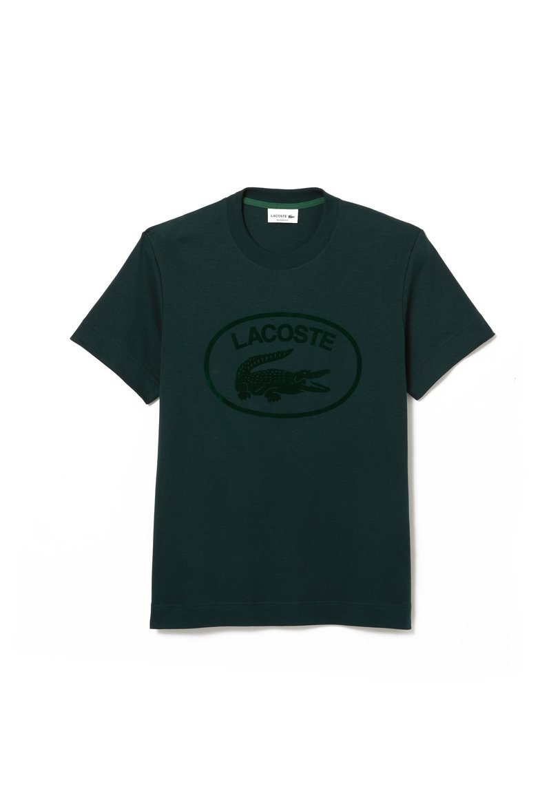 Lacoste Triko s potiskem - green