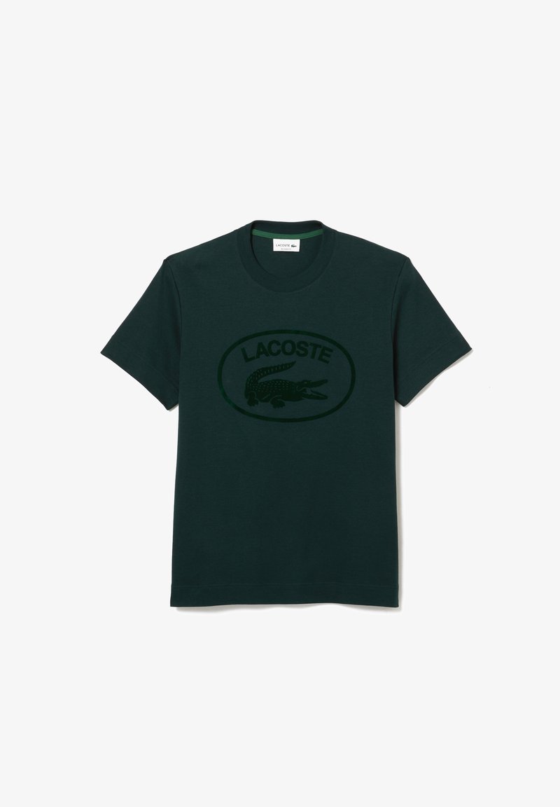 Lacoste Triko s potiskem - green