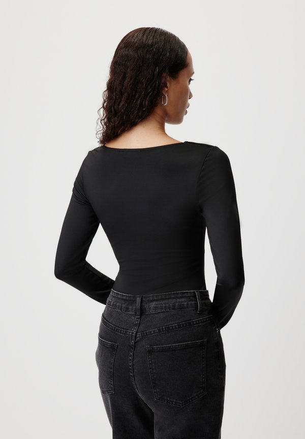 PAULA LONGSLEEVE - Long sleeved top - schwarz3