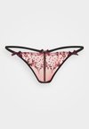 GRAICE THONG - Tanga - black/pink
