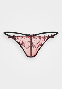 GRAICE THONG - Chilot tanga - black/pink