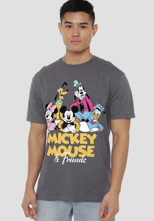MICKEY MOUSE FRIENDS - Print T-shirt - dark grey