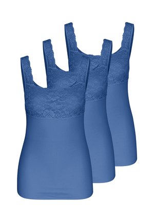 3ER PACK - Unterhemd/-shirt - azzurro