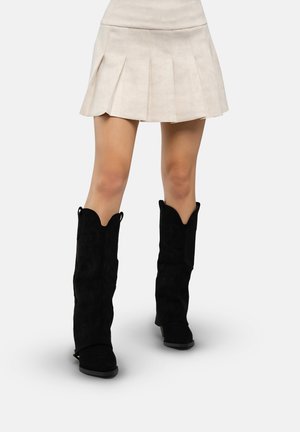 High Heel Stiefel - schwarz