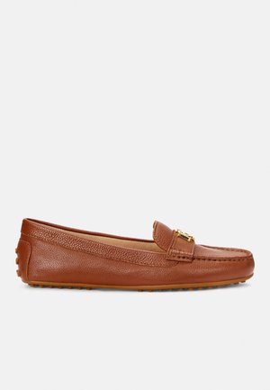 BARNSBURY PEBBLED LEATHER DRIVER - Mokkasiinit - tan