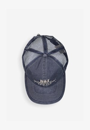 Butcher of Blue, ACCESSORIES VINTAGE TRUCKER - Cap - alaska blue